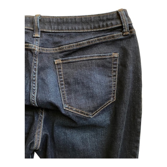 a.n.a. (A NEW APPROACH) DARK WASH CROPPED JEANS -SIZE 14P - Picture 10 of 12